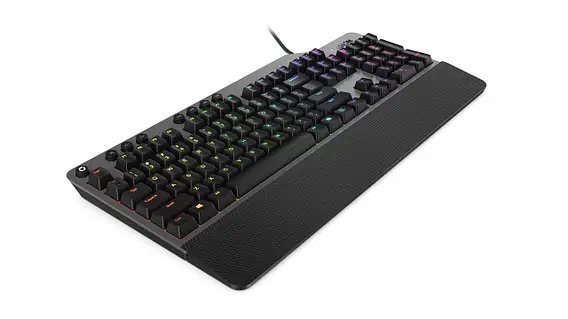 RGB Gaming Keyboard with Wrist Rest